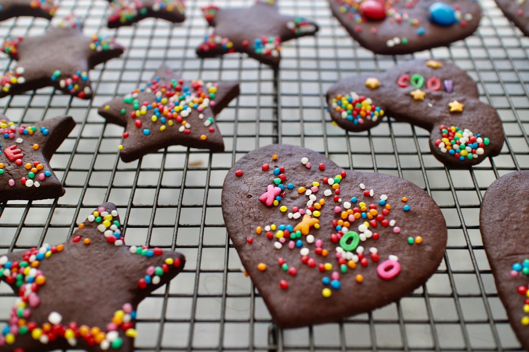 Photo Heart-shaped chocolate